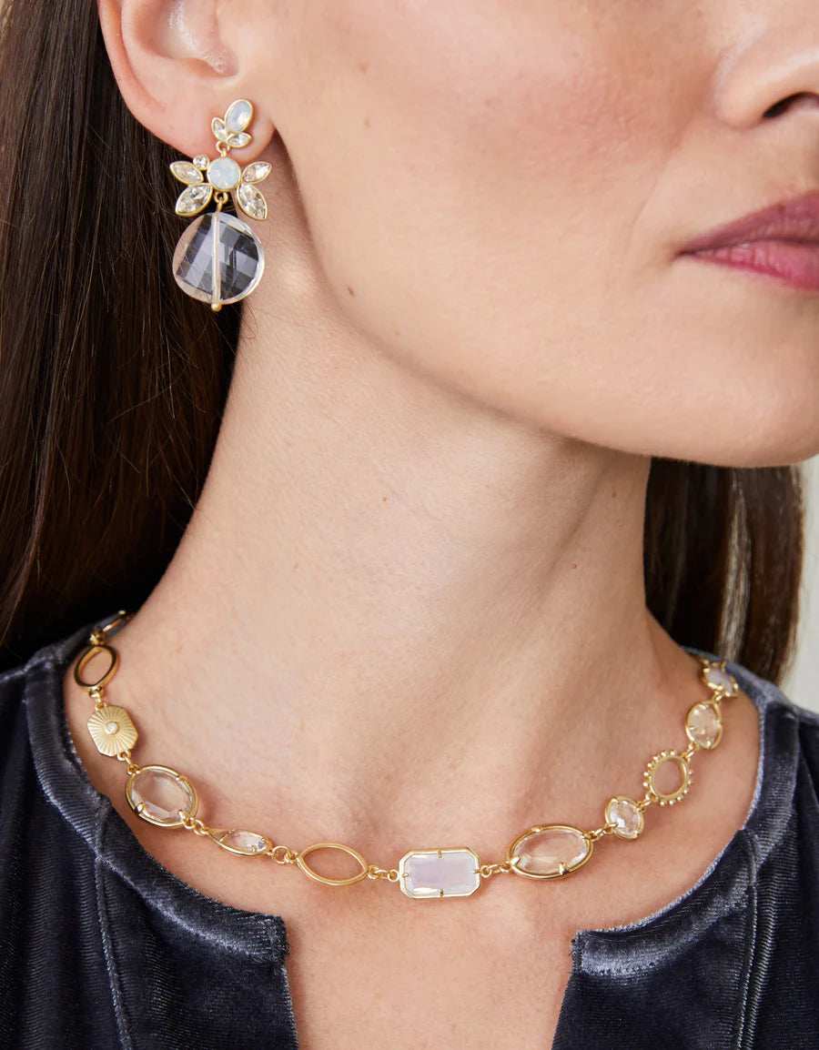Spartina Lagoon Crystal Necklace