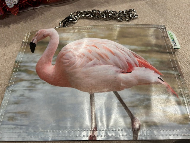 Couture Planet Lauren "Flamingos" Wristlet