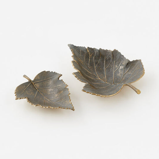 180 Degrees Fall Collection Set of 2 Leaf Tray