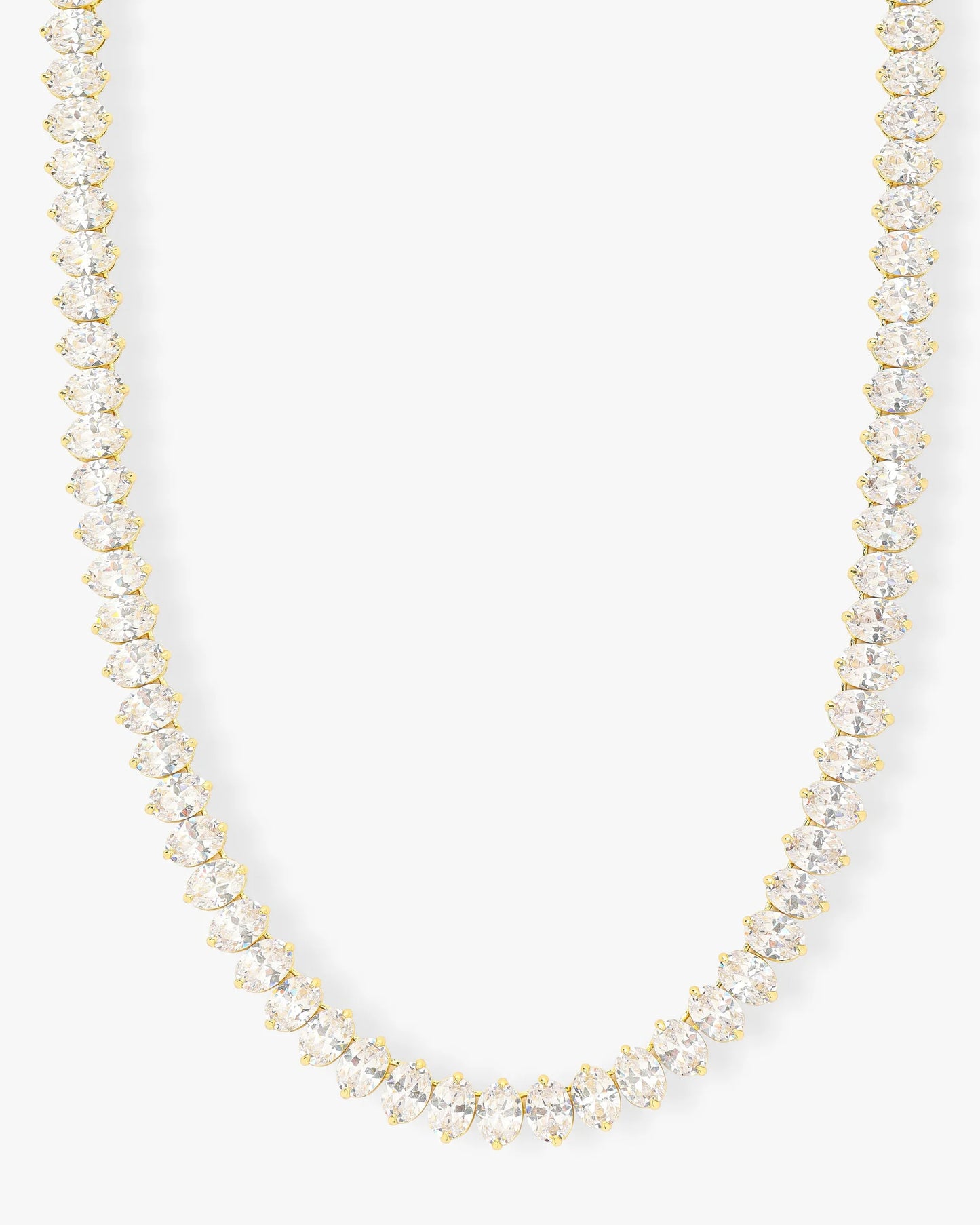 Melinda Maria Hello Gorgeous Tennis Necklace 18"
