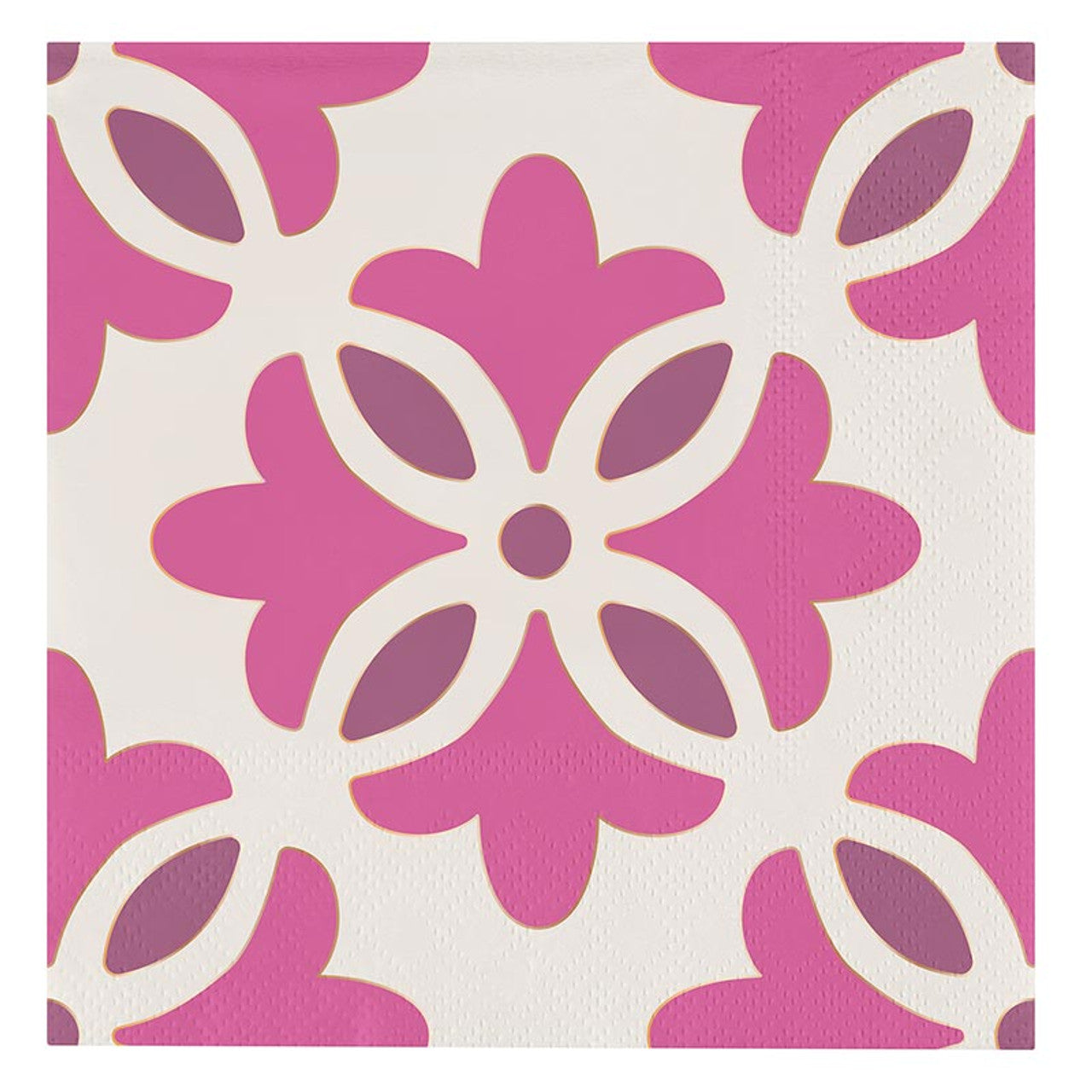 Santa Barbara Ceramic Napkin Tray + Moroccan Tiles Napkins
