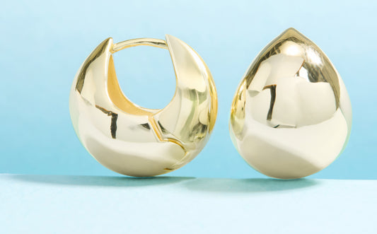 Melinda Maria Norah Earrings, Gold