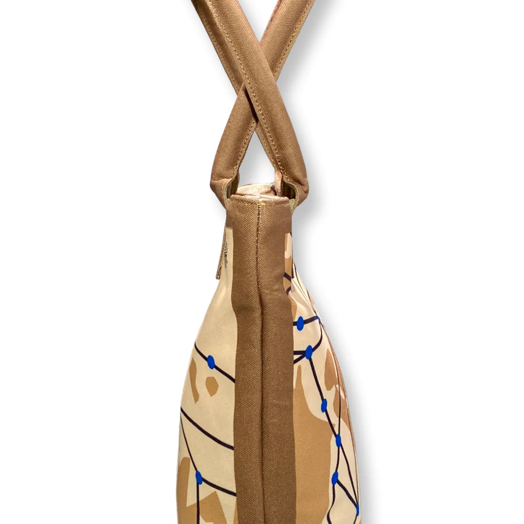 David Jeffery Tote Bag - Vintage Reproduction of Pan AM Scarf by Evan Picone