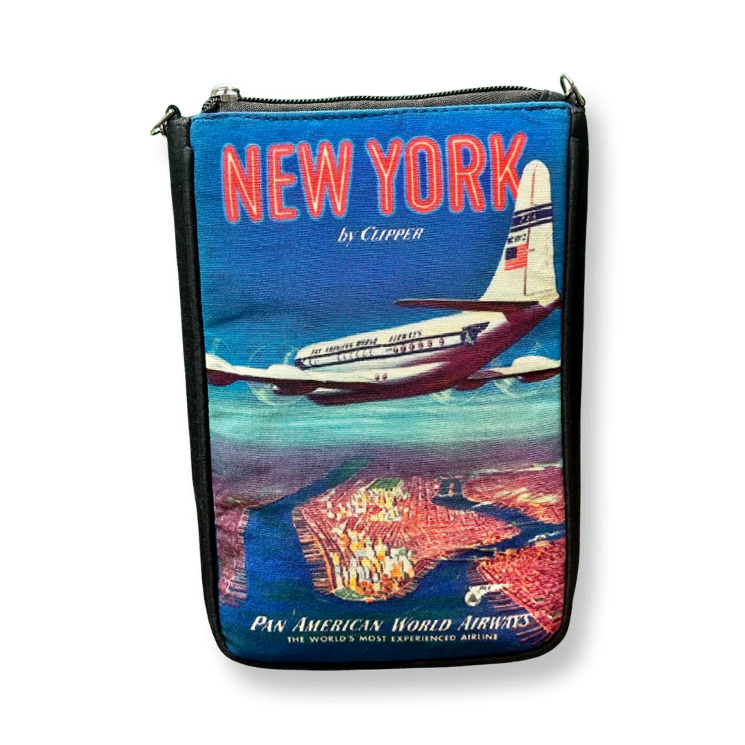 David Jeffery Crossbody Bag - Pan Am New York