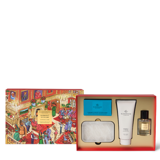 Glasshouse Christmas Fragrance Set - Midnight in Milan