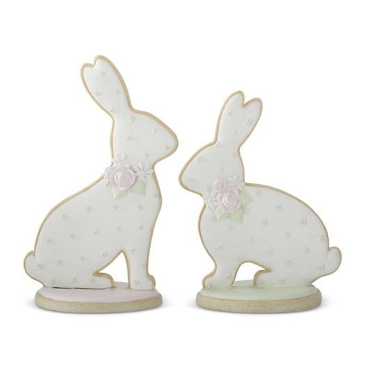 KK Frosted Easter Bunny Cookie Figurines