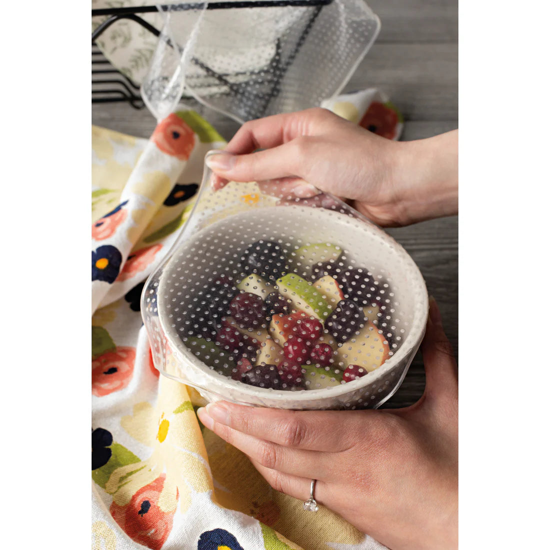 Danica Silicone Stretch Wrap Set of 3