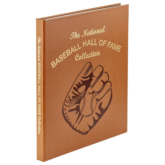 Graphic Image " The National Baseball Hall of Fame Collection" Leather Bound Book