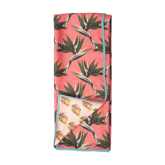 Once Again Home Anywhere Towel Reversible -Bird of Paradise