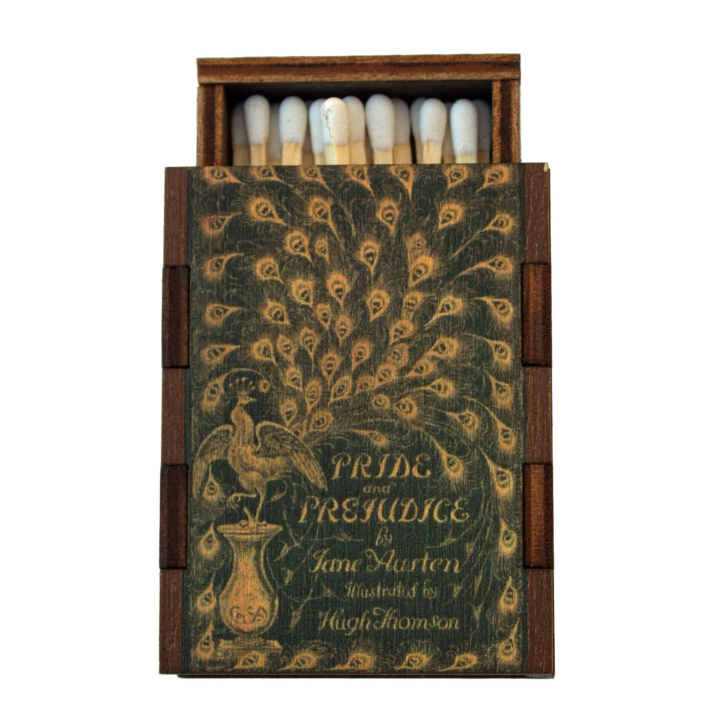 Matches • Austen Pride and Prejudice Wooden Matchboxes