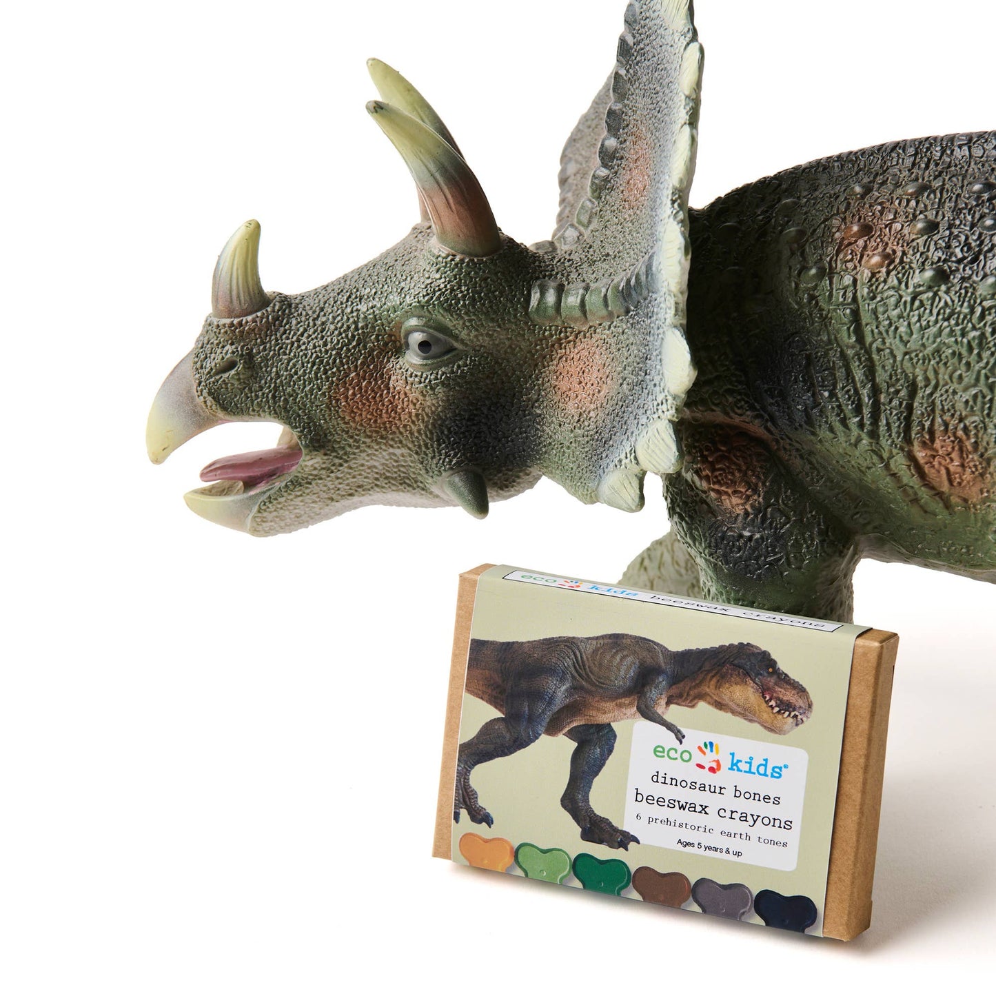 Eco-Kids Beeswax crayons - dinosaur bone