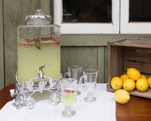 Arthur Court Elevated Grape Beverage Server