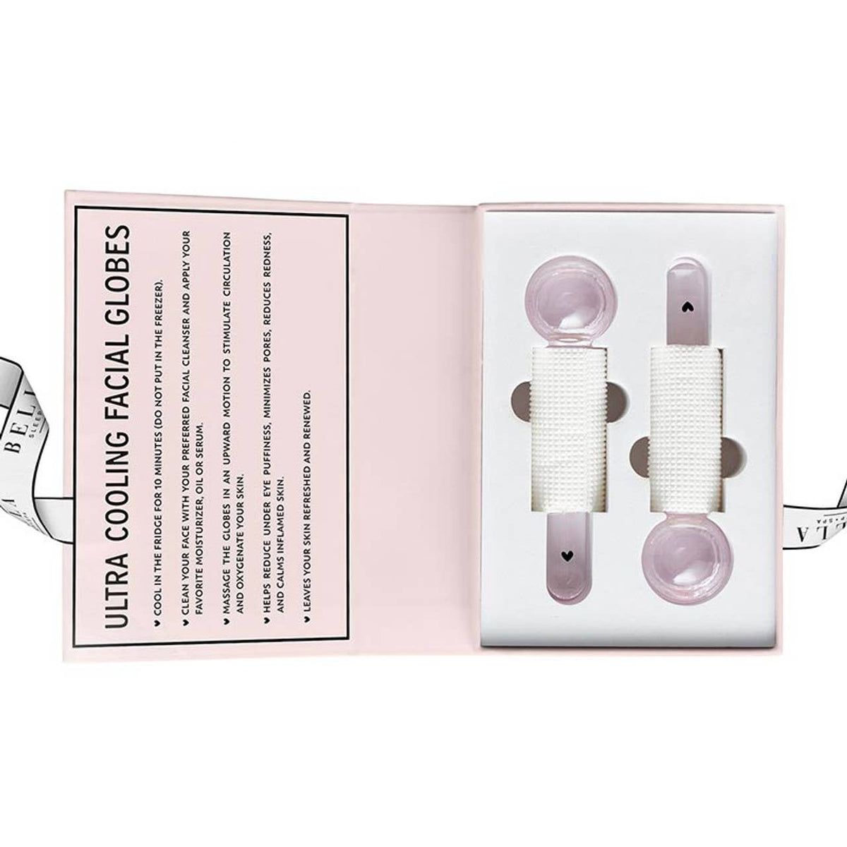 Bella Sleep + Spa Facial Cooling Globes - Blush