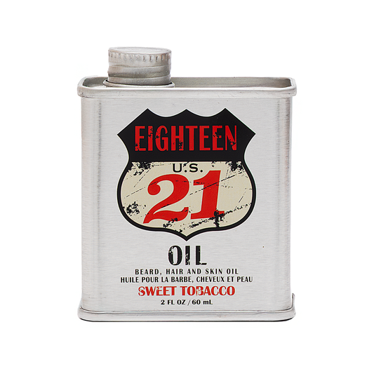 18.21 Sweet Tobacco Beard, Hair and Skin Oil