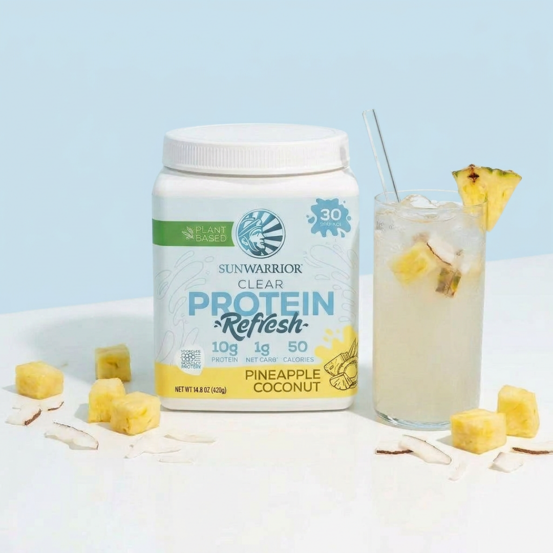 Clear Pineapple Coconut Protein Powder - Barley Protein