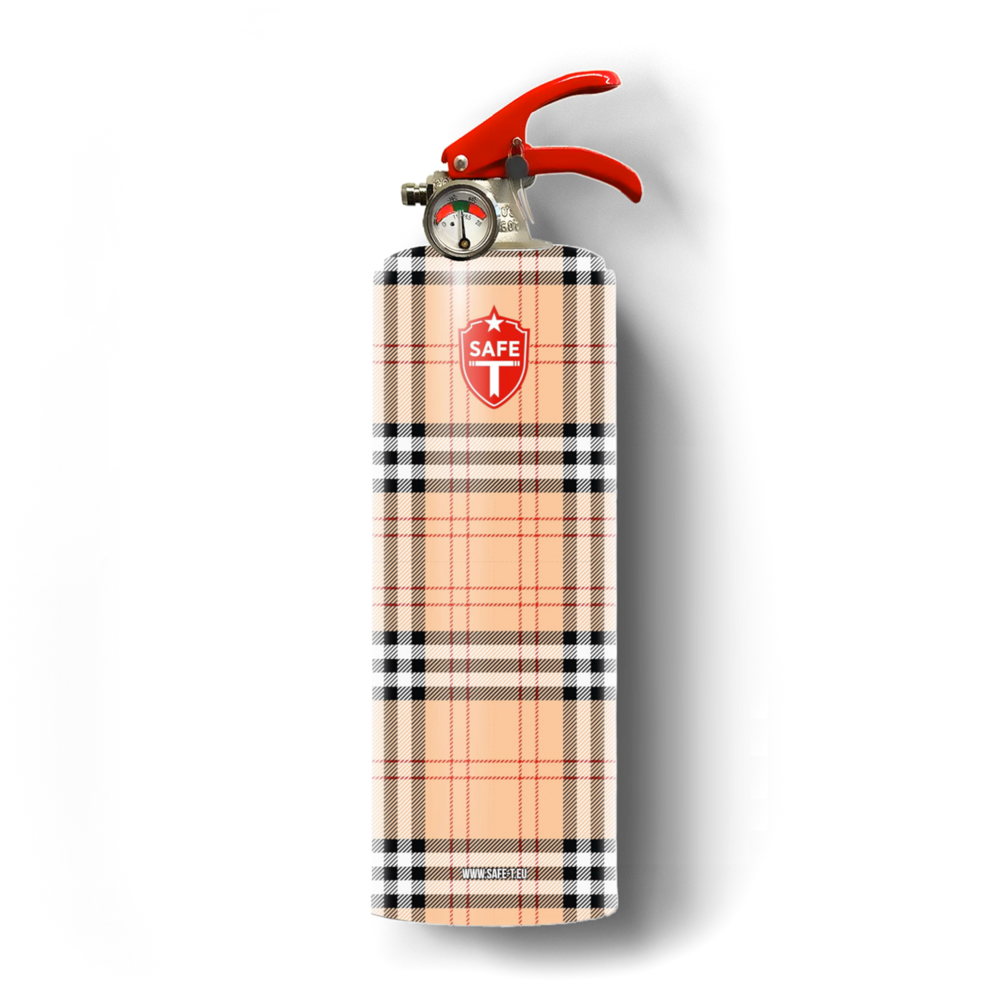 Chic Fire Safe-T Extinguisher: Heritage Plaid (BBRY)