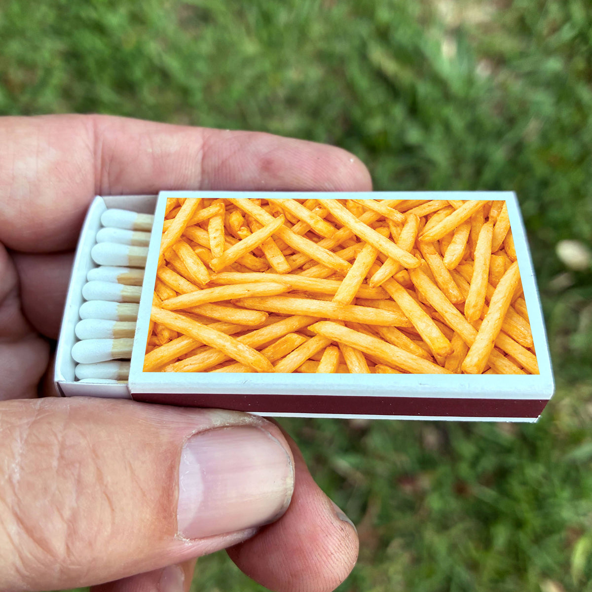 Matches • French Fries• Home Decor for Candles