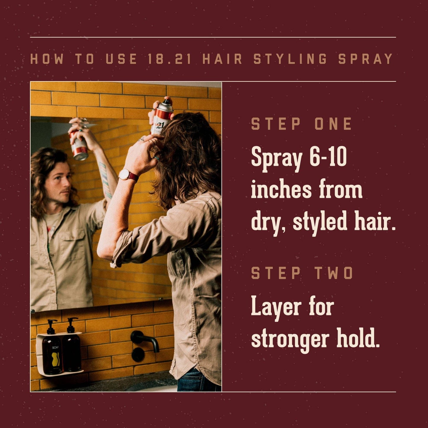 Premium Hair Spray - Sweet Tobacco
