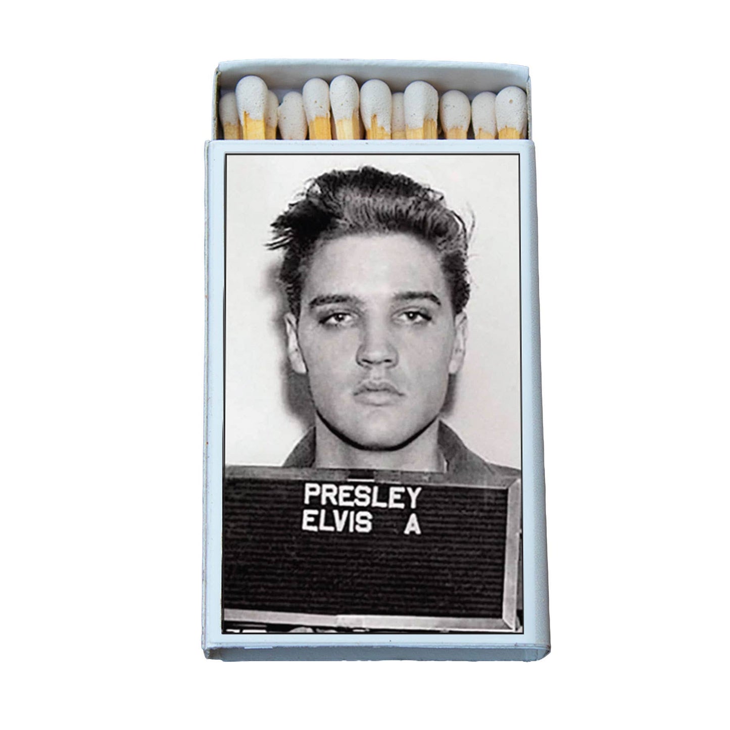 Matches • Celebrity Mug Shot/ Elvis • Home Decor for Candles