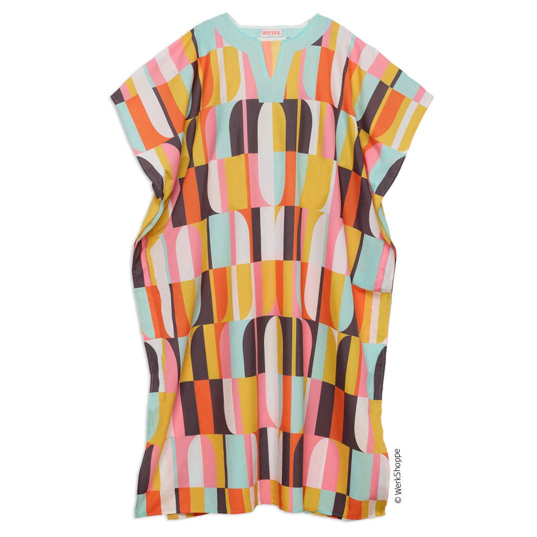 WerkShoppe Oahu Breeze Caftan, Beach and Pool Coverup
