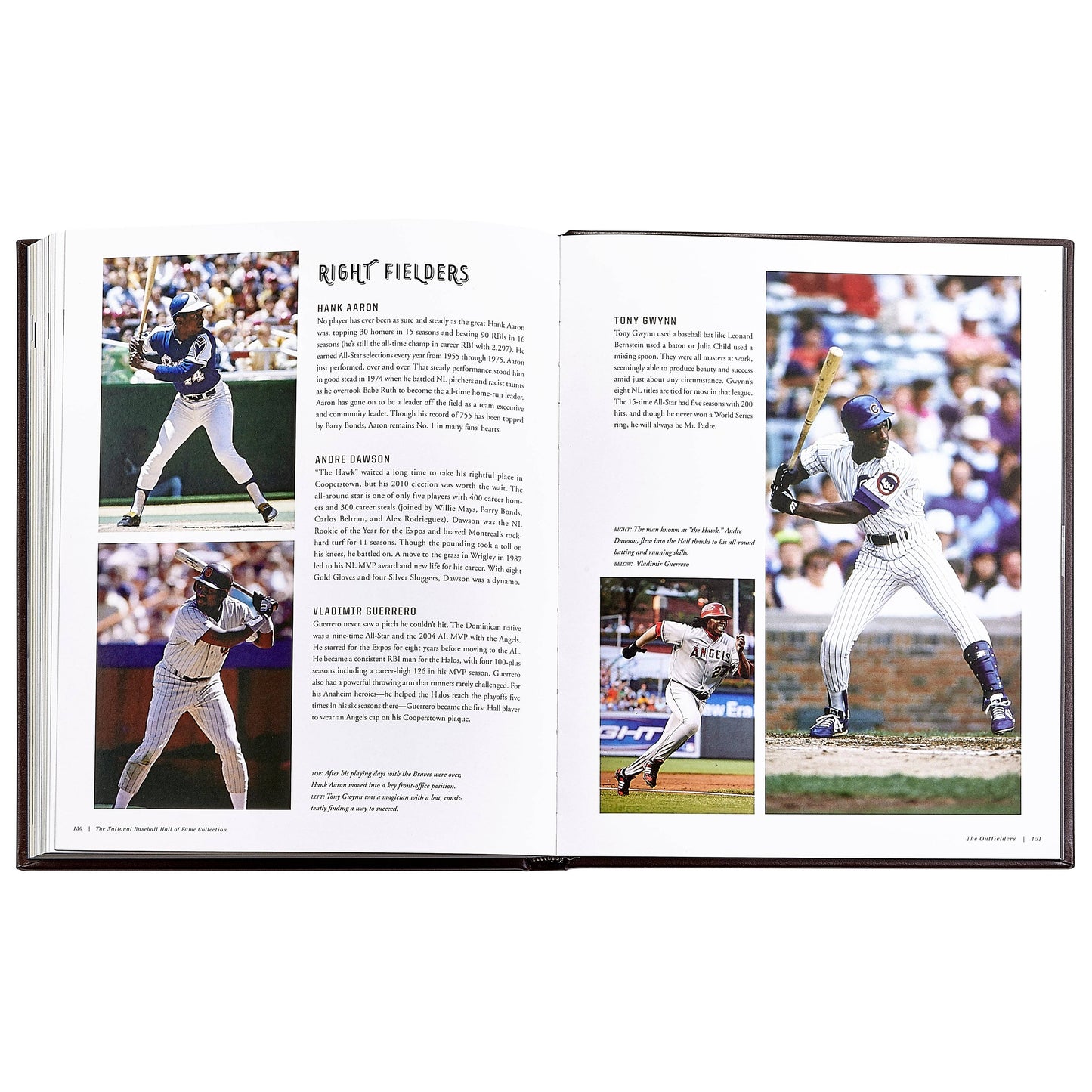 Graphic Image " The National Baseball Hall of Fame Collection" Leather Bound Book