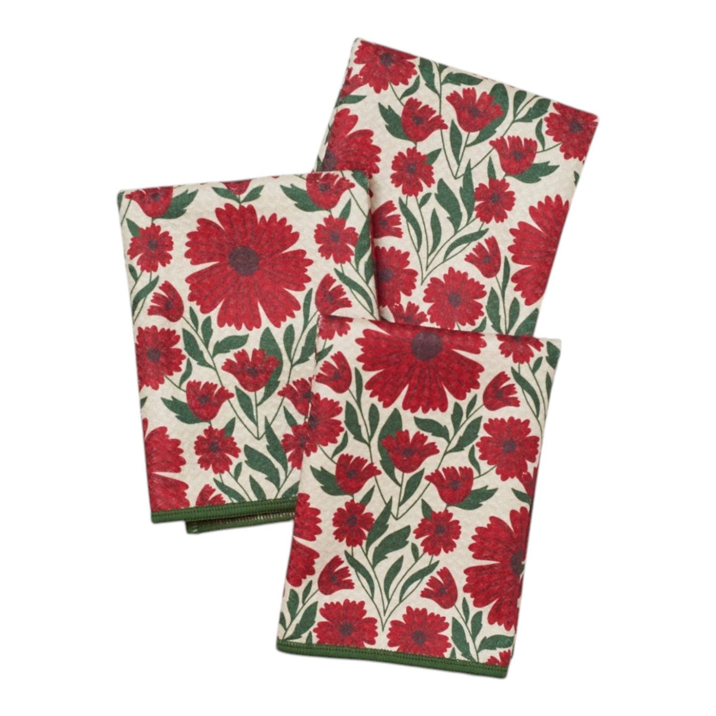 Once Again Home Mighty Mini Towel (Set of 3) Reversible - JO Holiday Daisy