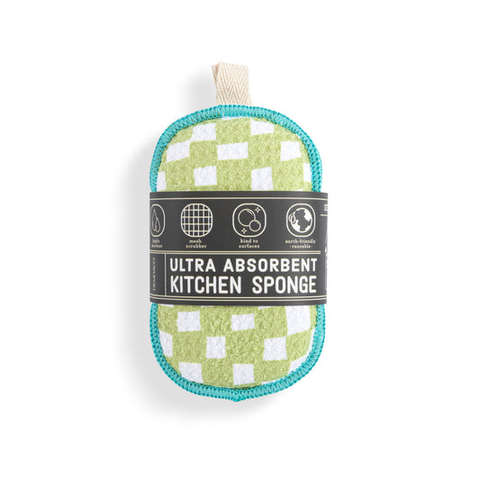 Demdaco Green Checker Sponges