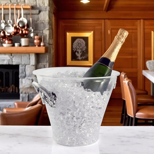 Antler Handle Acrylic Ice Bucket