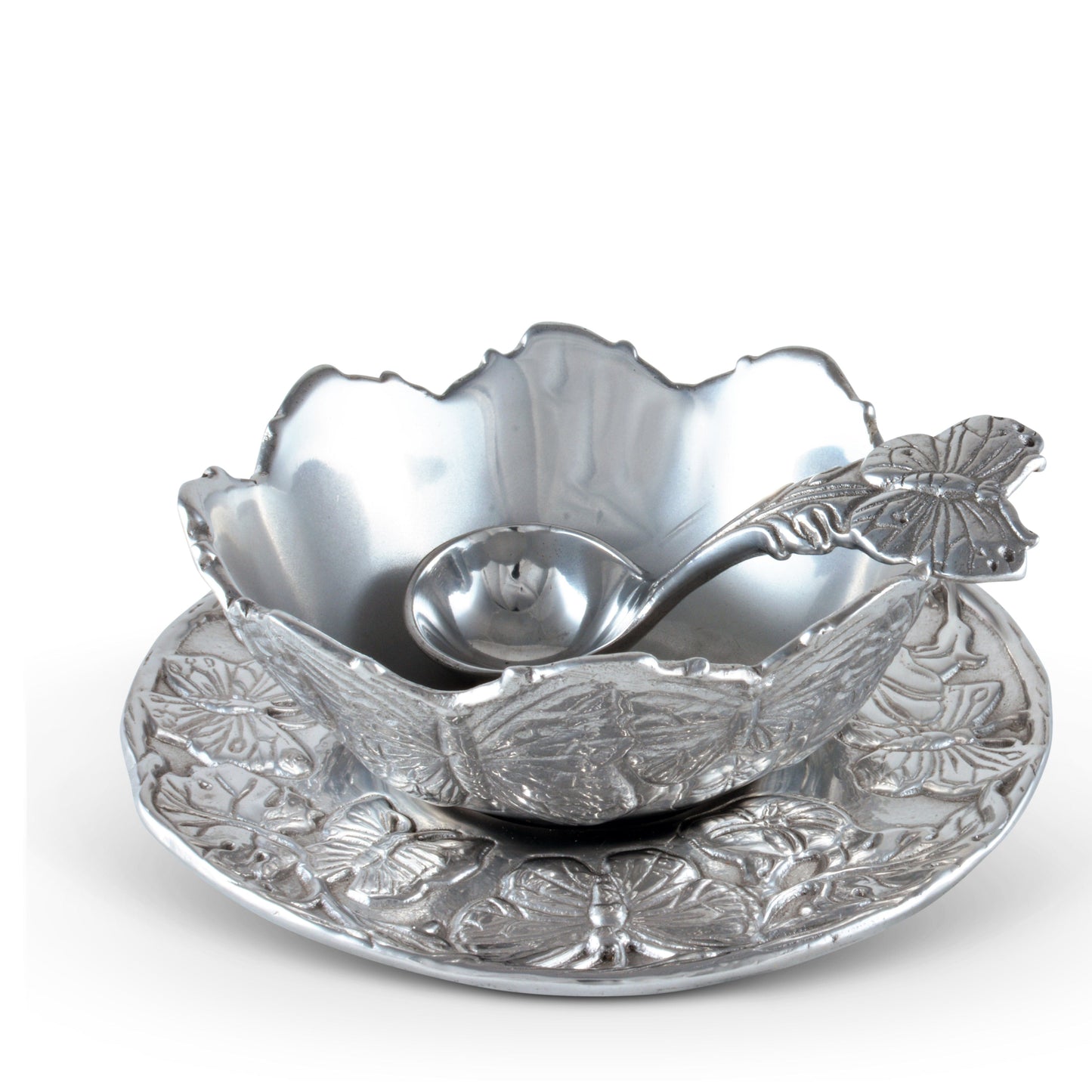 Butterfly Condiment Set 3-piece