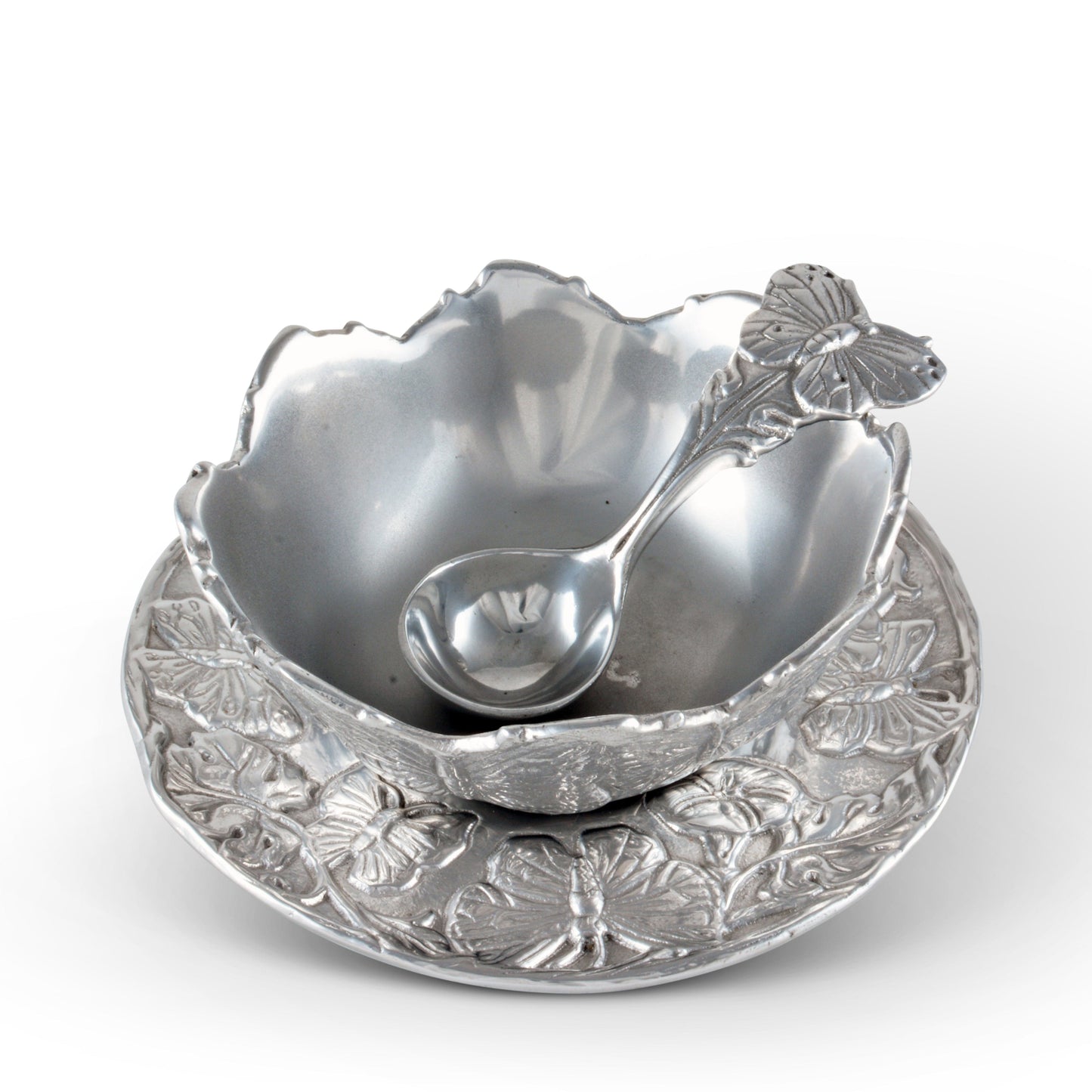 Butterfly Condiment Set 3-piece
