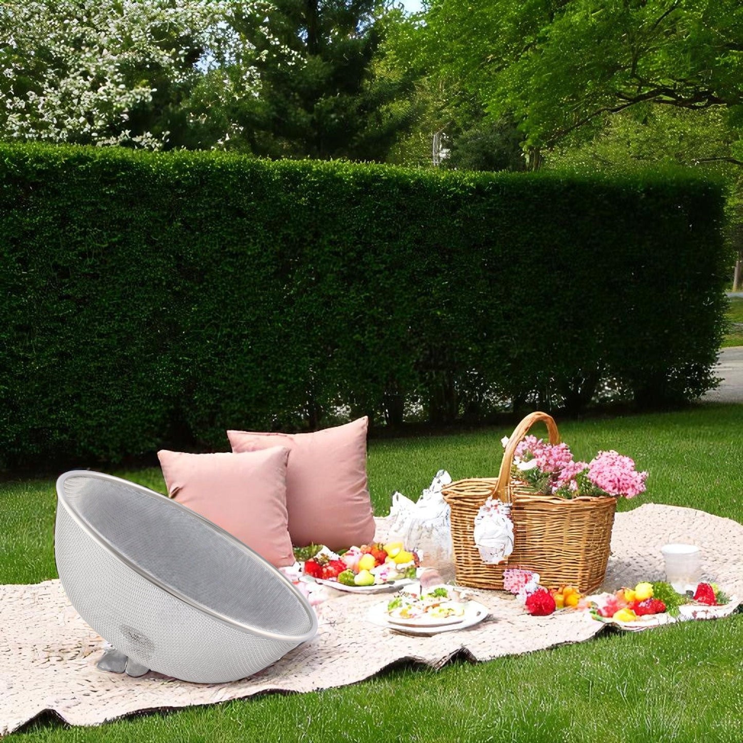 Butterfly Stainless Mesh Picnic Cover