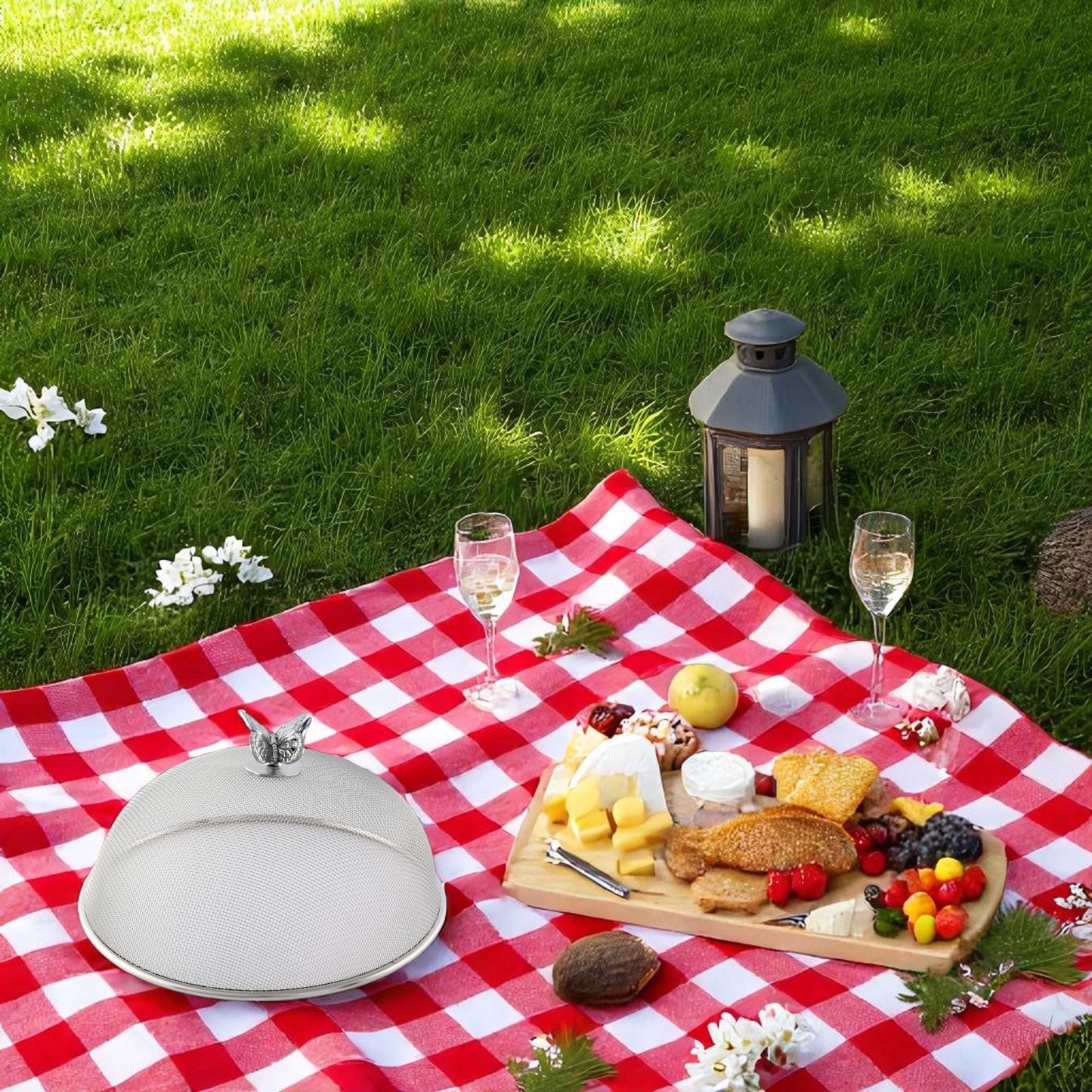 Butterfly Stainless Mesh Picnic Cover