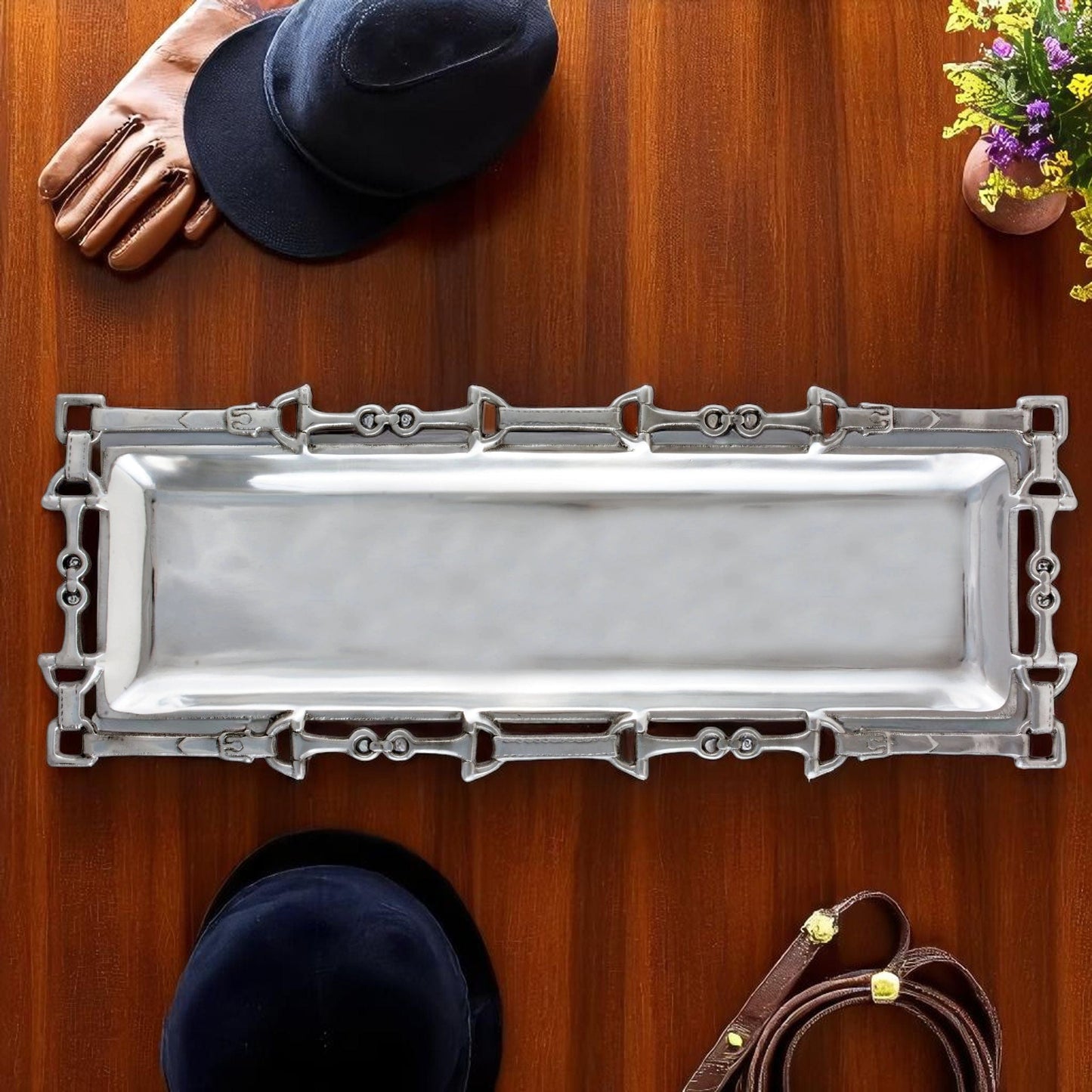 Equestrian Oblong W/Openwork