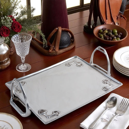 Equestrian Stirrup Tray - Large