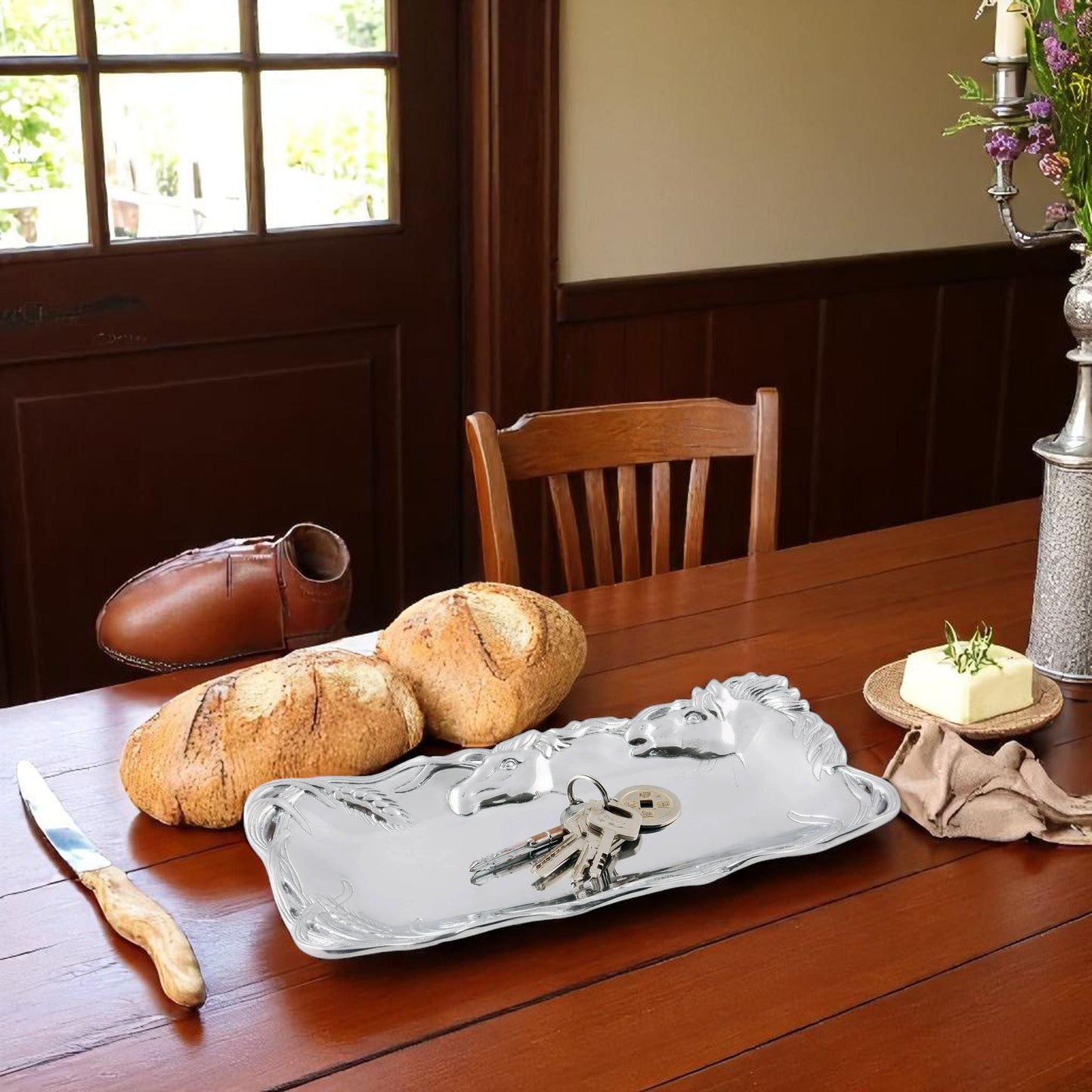 Horse Bread Tray 6x12