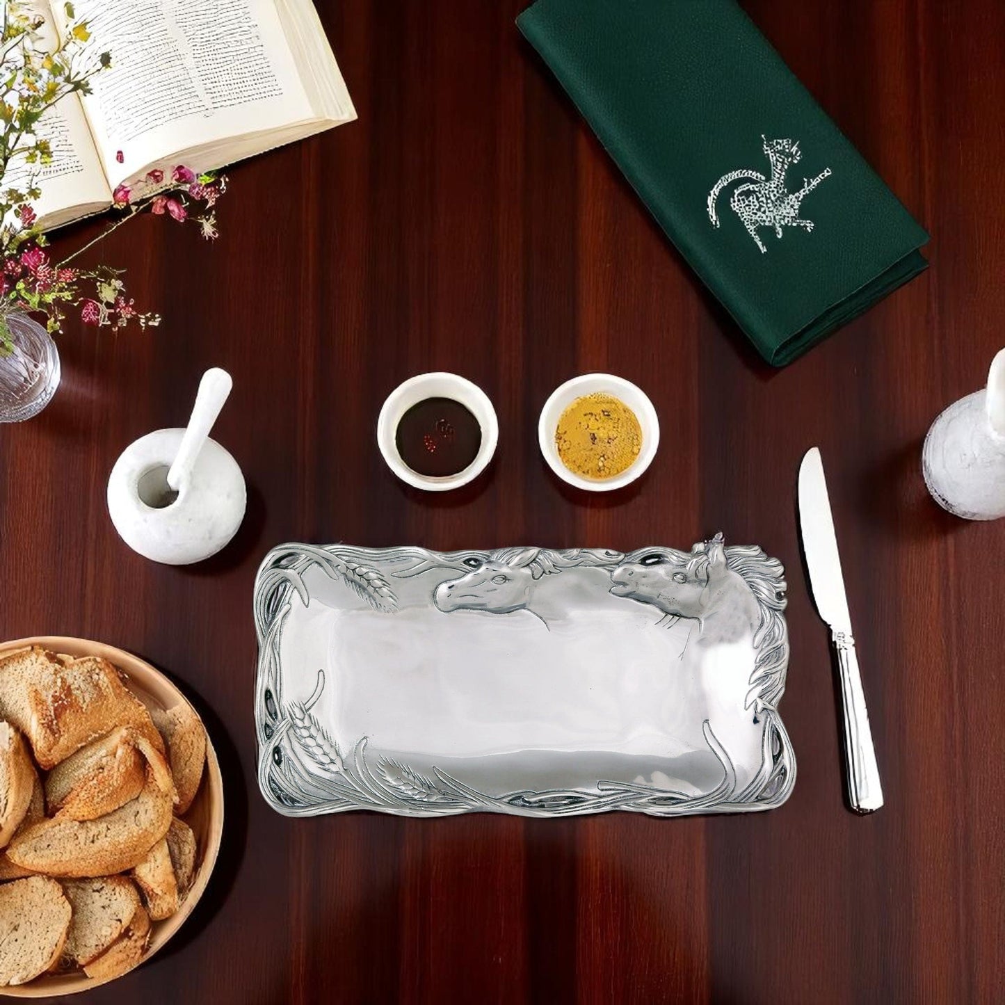 Horse Bread Tray 6x12