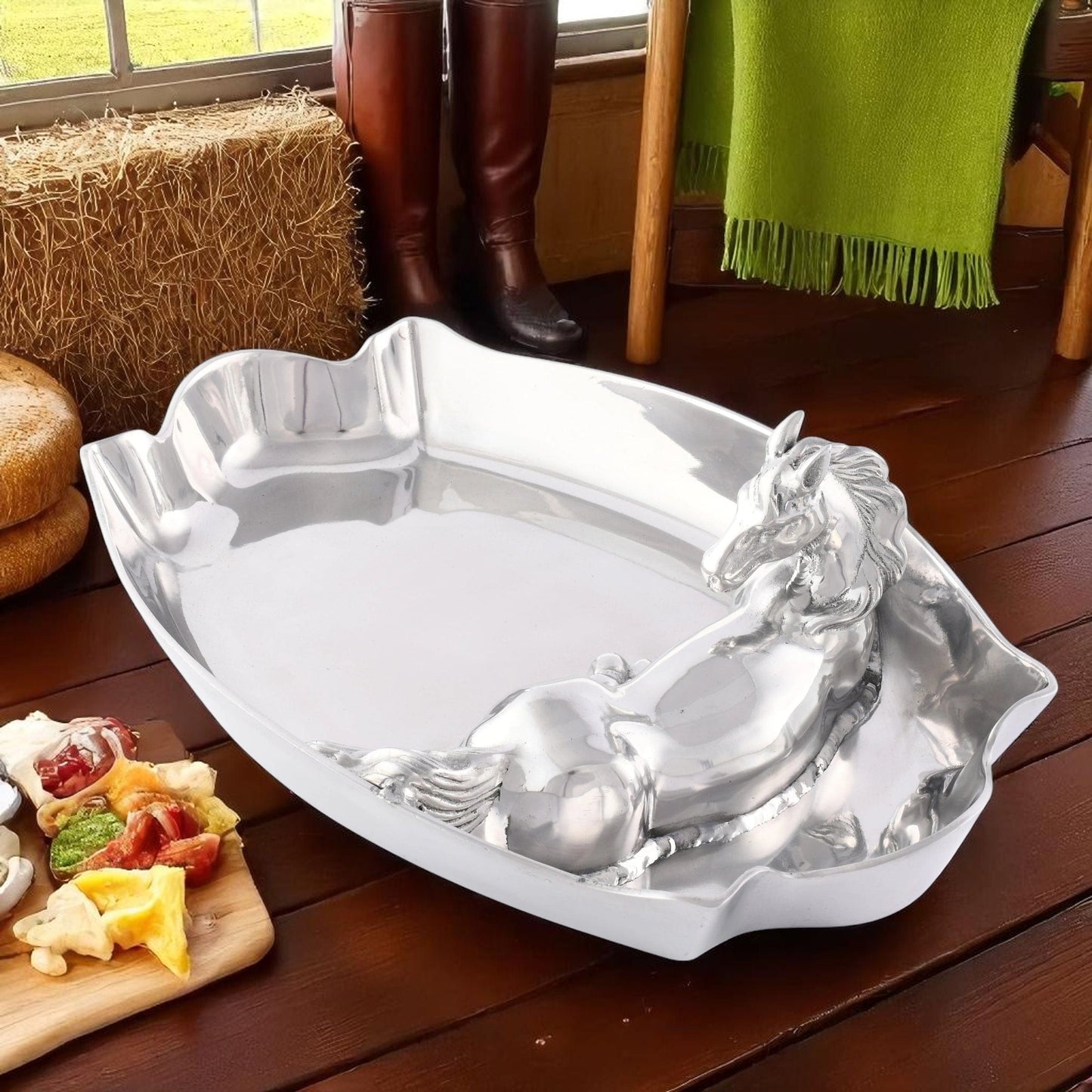 Horse Figural Chip and Dip