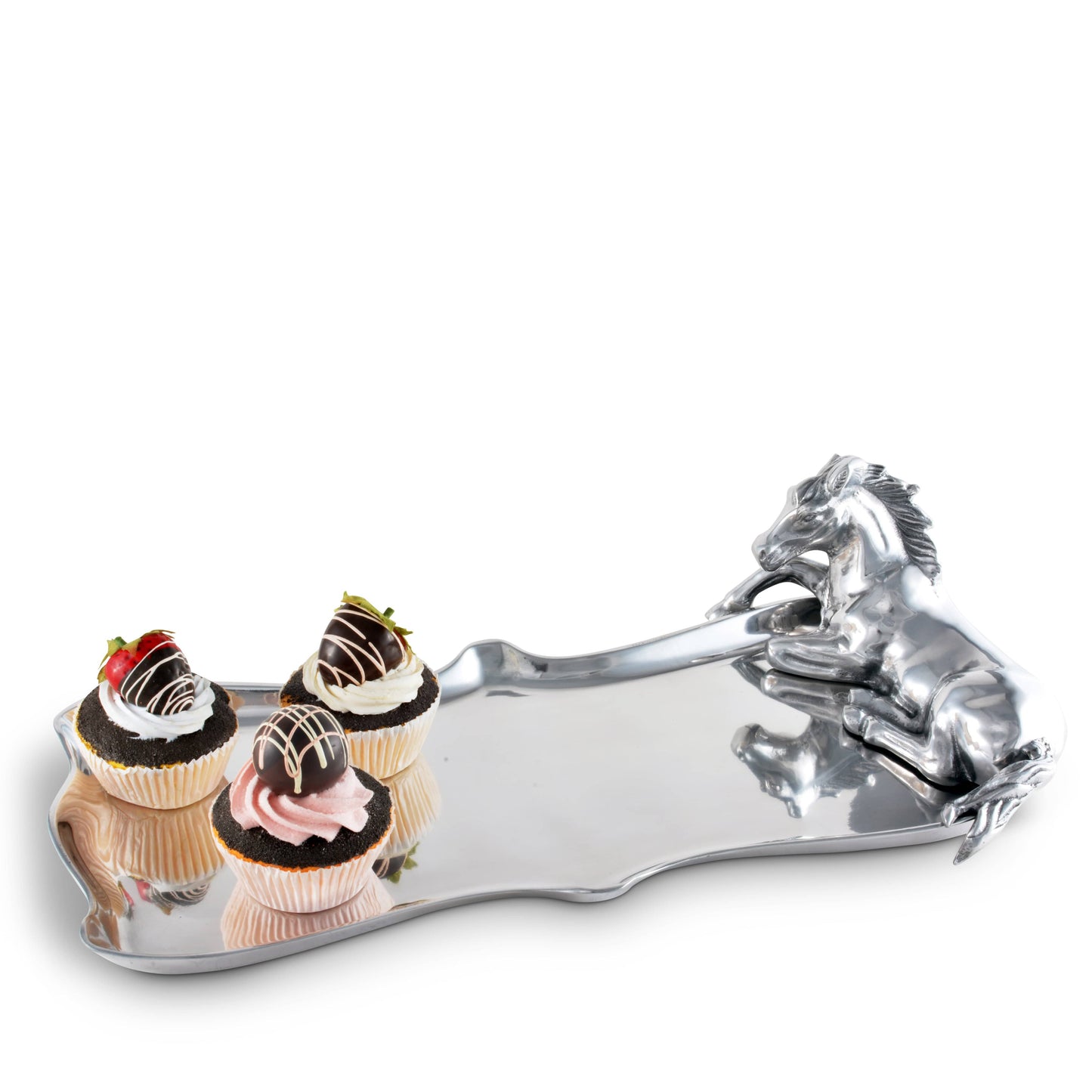 Horse Figural Platter