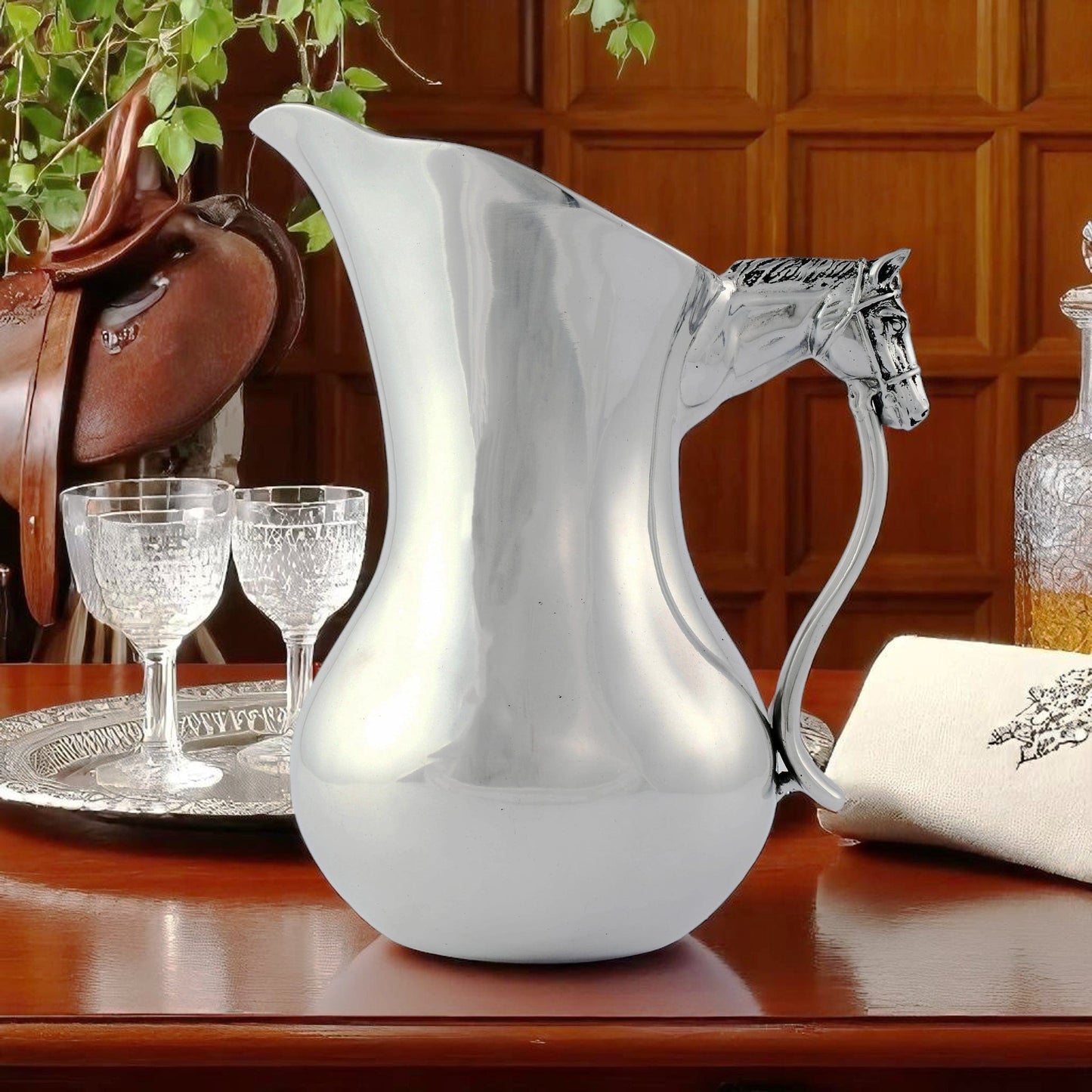 Horse Head Pitcher