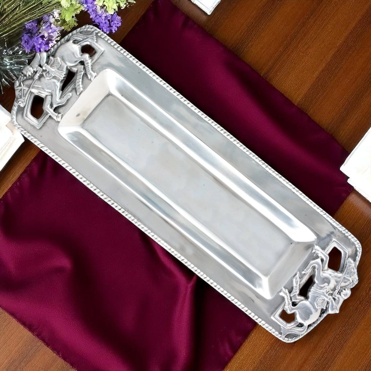 Thoroughbred Oblong Tray