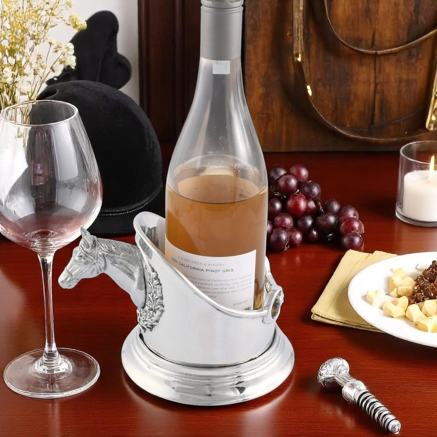 Wine Caddy - Horse Head