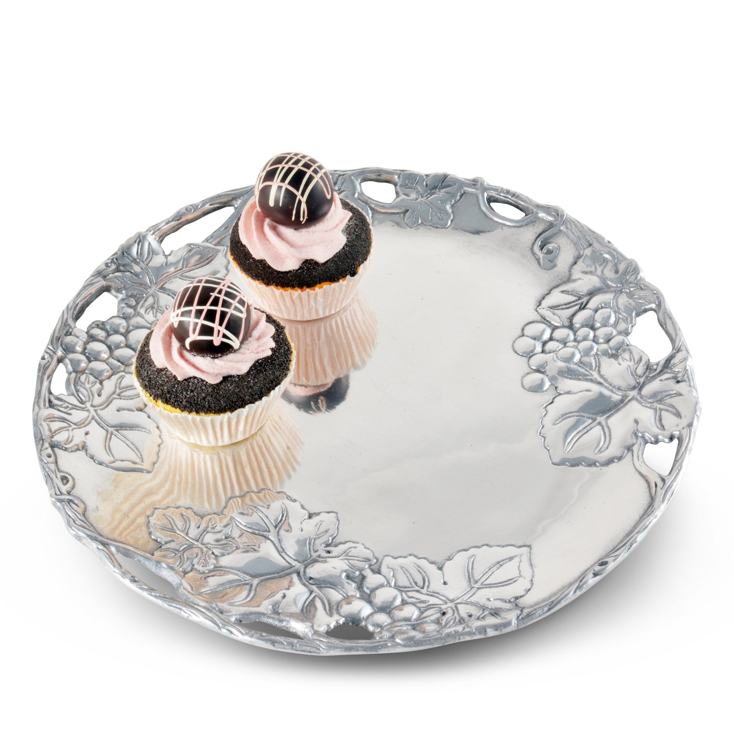 Grape 12 Round Plate