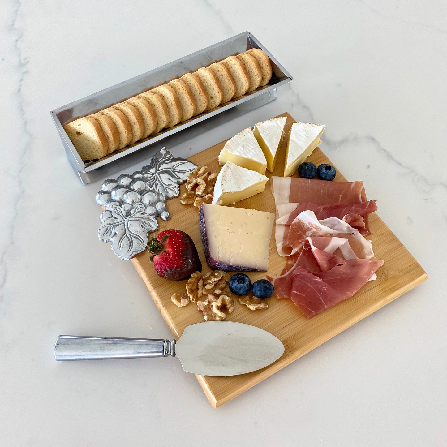 Grape Bamboo Cheese Set