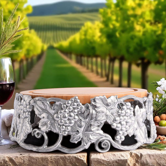 Grape Cheese Pedestal
