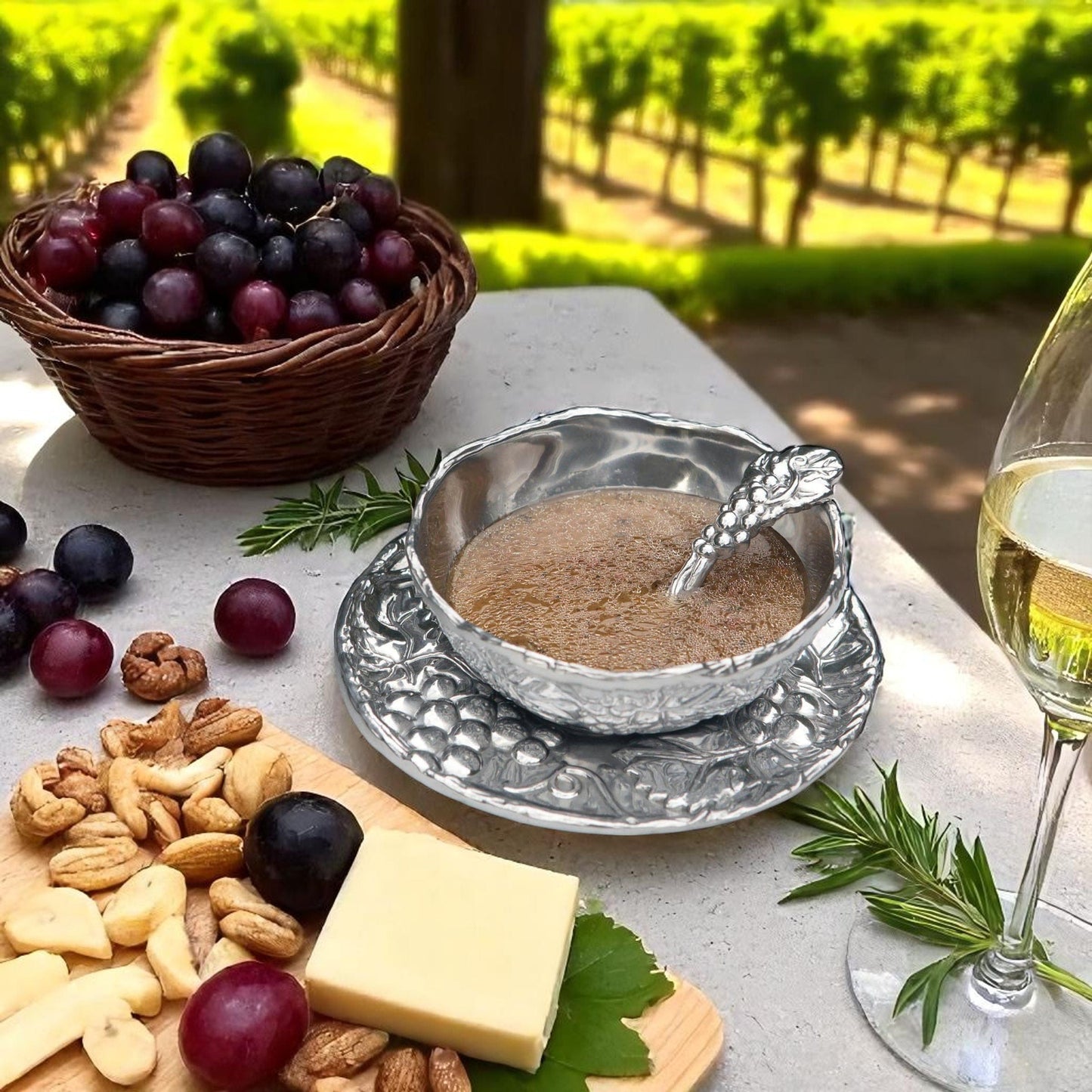 Grape Condiment Server