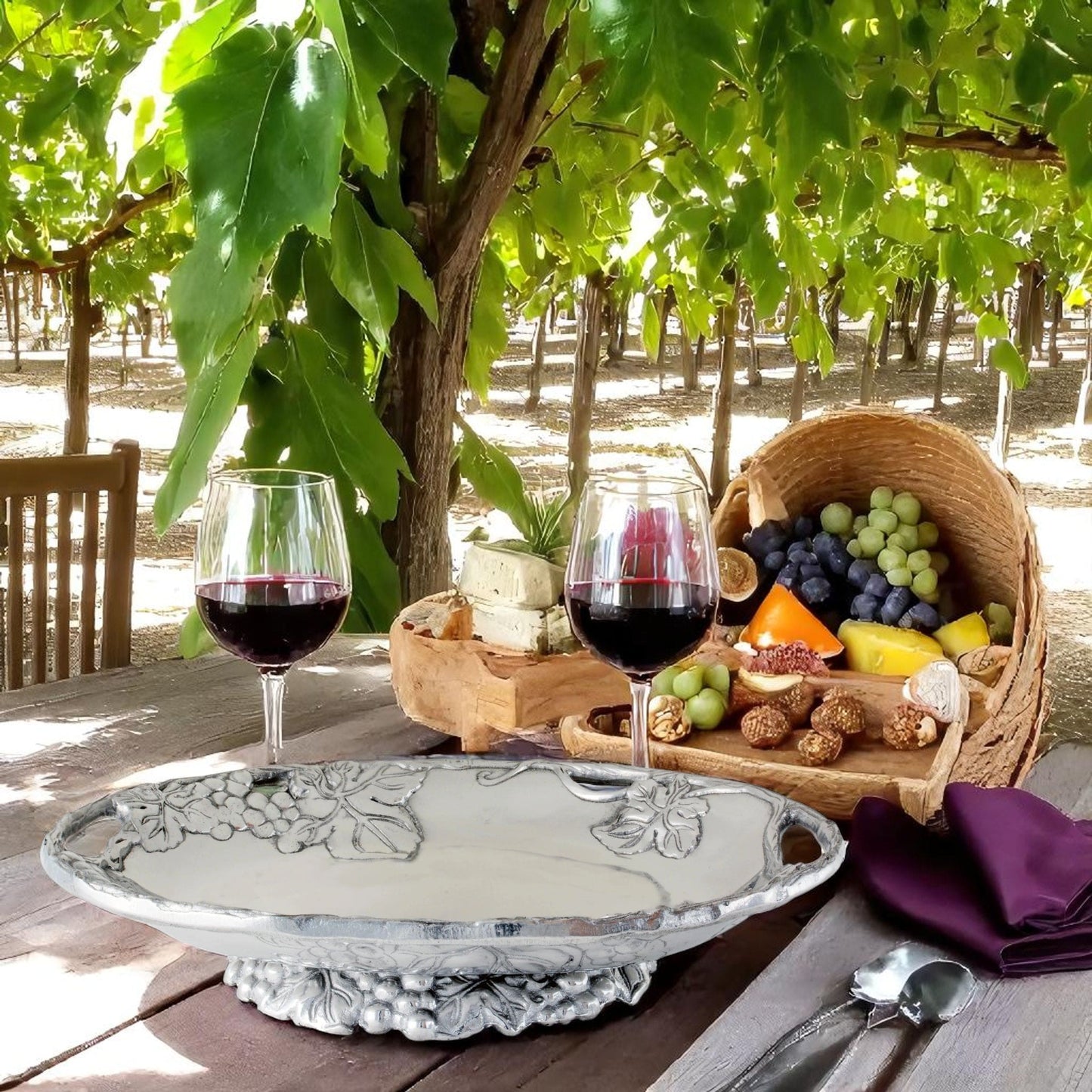 Grape Footed Side Dish