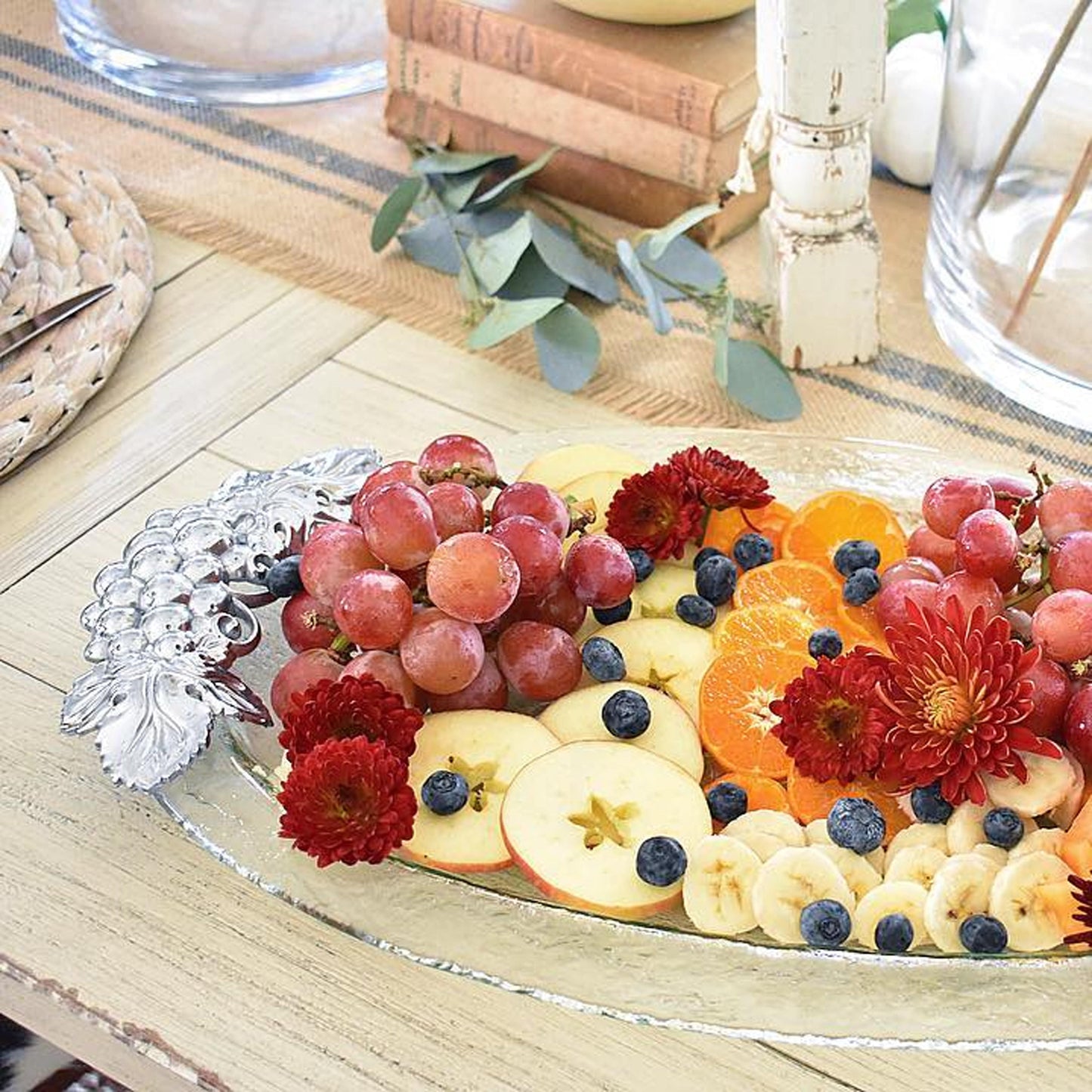 Grape Glass Platter