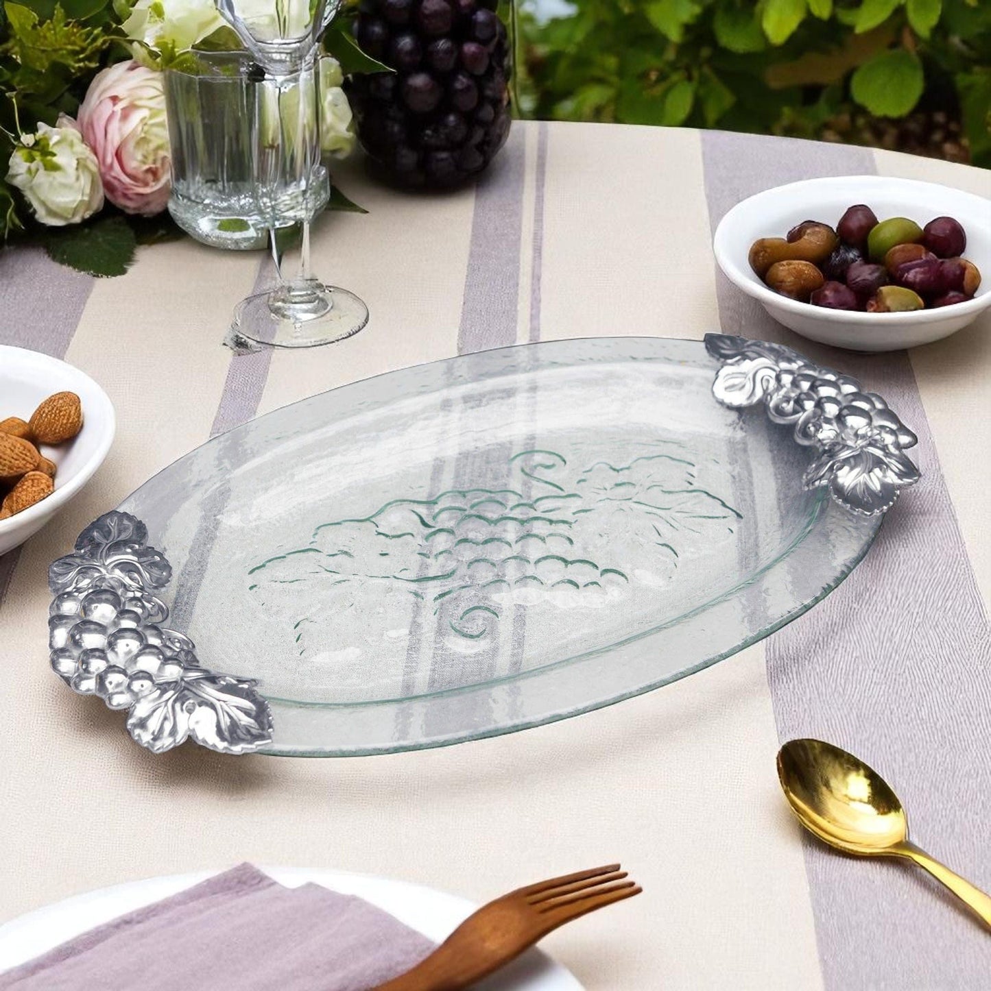 Grape Glass Platter
