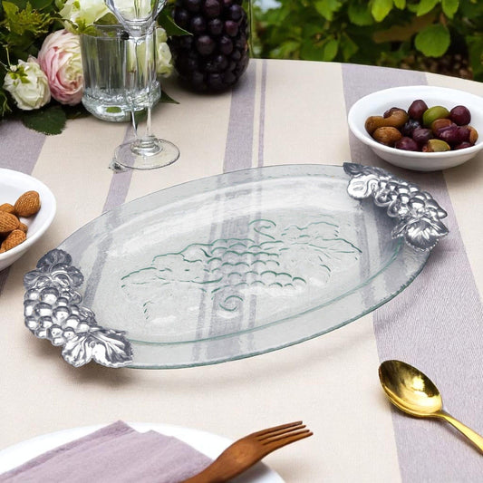 Grape Glass Platter