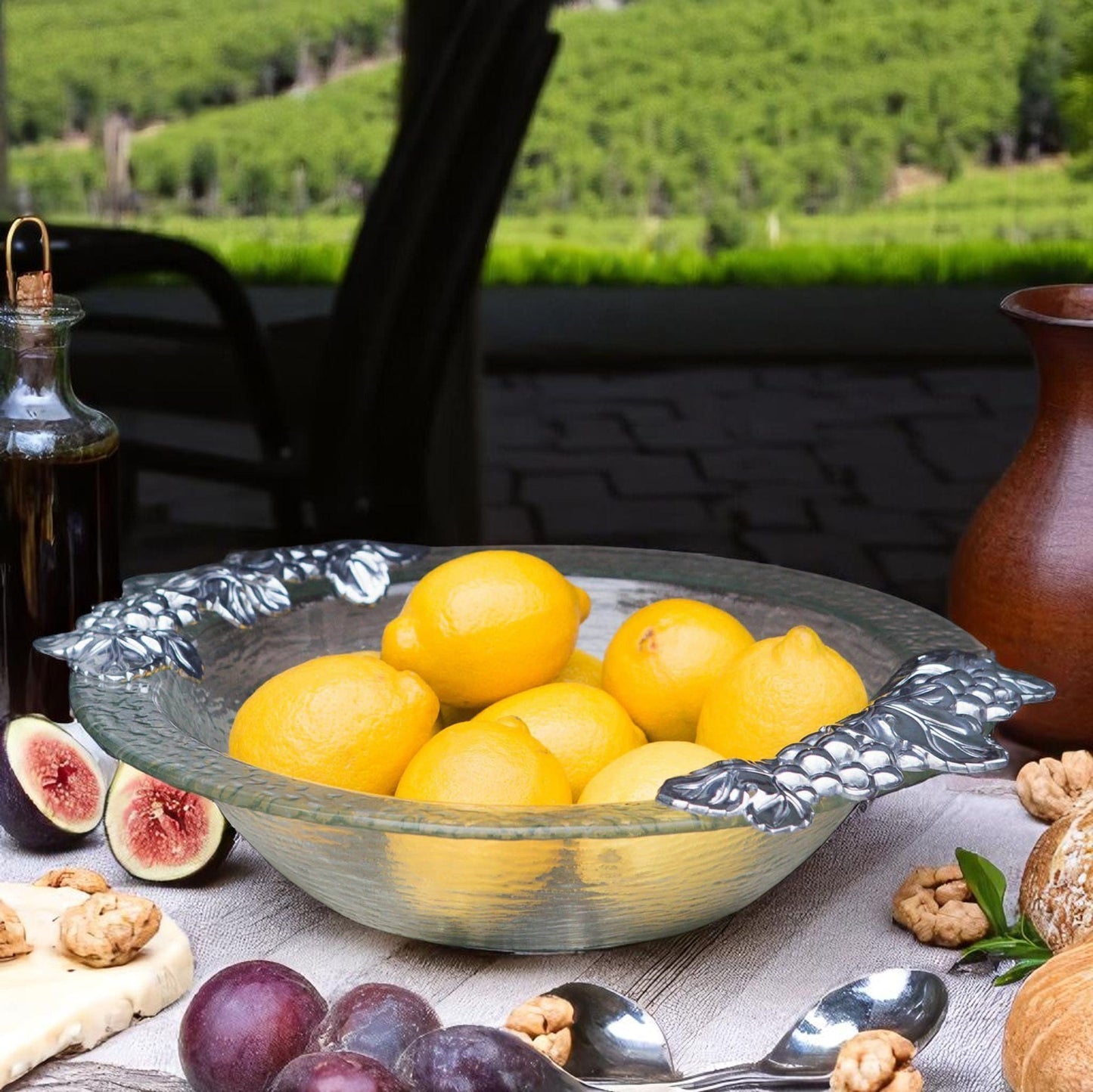 Grape Glass Salad Bowl